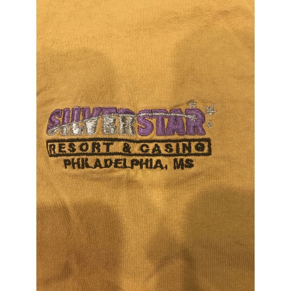 Vintage Silver Star Resort & Casino Philadelphia T-Shirt USA Made Size XL